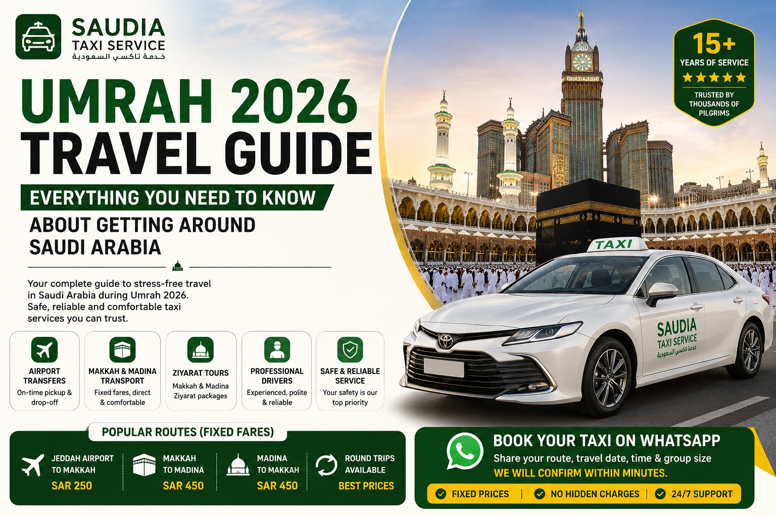 Umrah 2026 Travel Guide: Everything You Need to Know About Getting Around Saudi Arabia